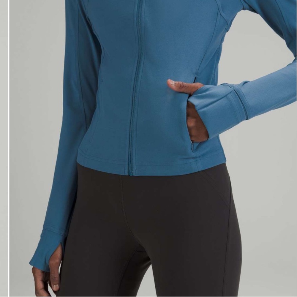 Lululemon Athletica Soft Denim Nulu Cropped Define Jacket - Picture 5 of 12